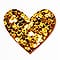 Glitter Heart Cardstock Paper by Recollections™, 12" x 12"